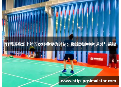 羽毛球赛场上的五次经典复仇时刻：巅峰对决中的逆袭与荣耀